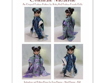 Magalie's "Orientale Moderne" Pattern for 14.5-inch Fashion Friends
