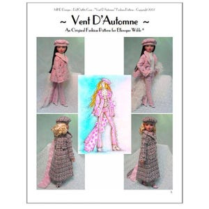 Ellowyne の Magalie の「Vent D'Automne」（秋の風）ファッション パターン