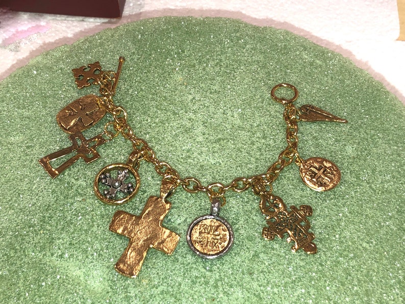 Divine Gold/bronze PEWTER SILVER Some Soldered Etsy