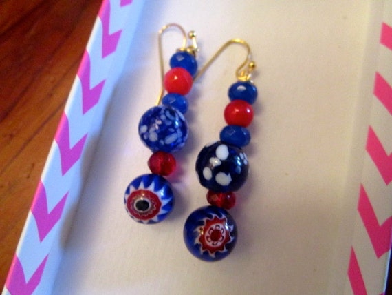 Blues and Reds: Lovely MILLEFIORI, LAMPWORK & MUR… - image 4