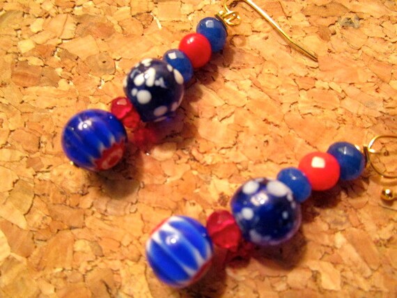 Blues and Reds: Lovely MILLEFIORI, LAMPWORK & MUR… - image 2