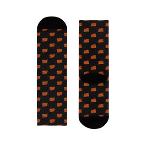 Fleurs Flame Crew Socks