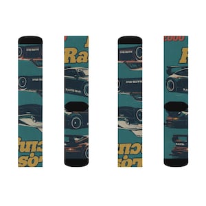 Fleurs 90s Aesthetic Rauh-Welt Car Socks