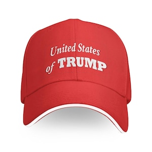 Trump Hat - United States of Trump Baseball Cap - Bold Political Statement Gear