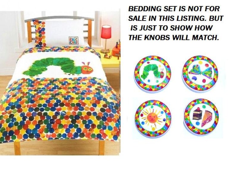 8 set VERY HUNGRY CATERPILLAR mtm bedding unisex kids baby Etsy