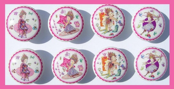 8 Fancy Nancy Kids Girls Dresser Drawer Knob Etsy