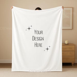 Vit sammetsfiltmodell med dra-och-släpp, redigerbar Canva-mall