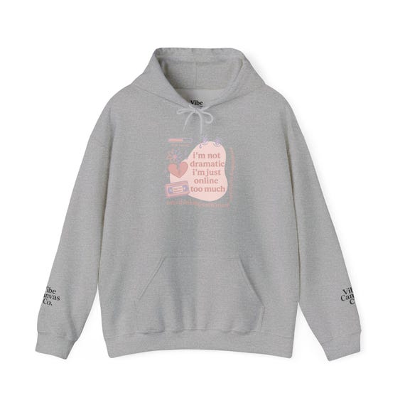 Sad Girl Era Hoodie | Tumblr Aesthetic Oversized Hoodie for Teen Girls | Soft Emotional Humor Sweatshirt | Gift for Overthinkers
