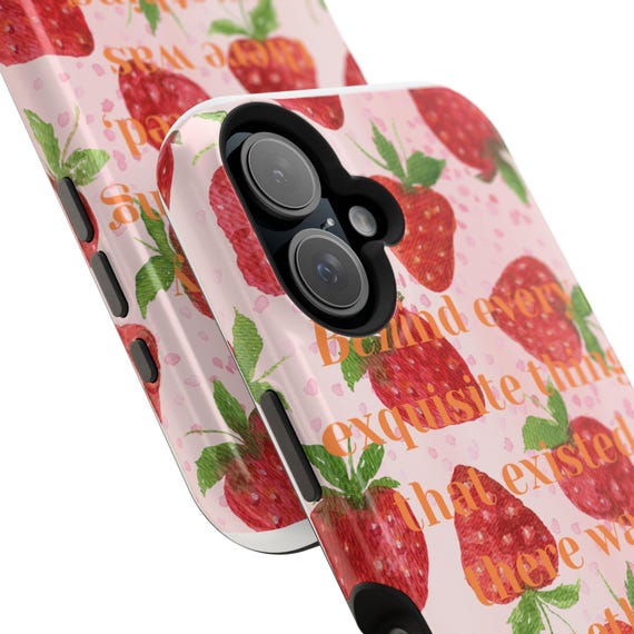Strawberry-Themed Magnetic Tough Cases - Perfect Gift for Fashion Lovers, Unique Phone Covers, Summer Vibes, Women's Accessories, Cute [...]