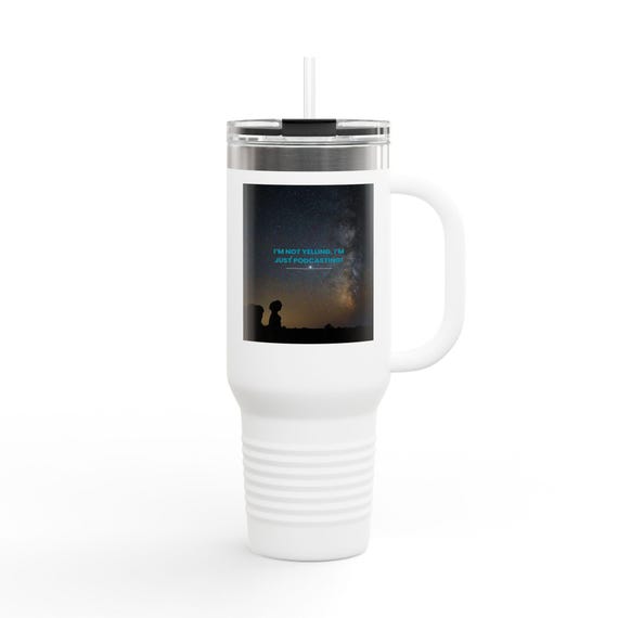 Stargazer Insulated Travel Mug, 40oz - Perfect for Camping, Hiking, or Daily Use - Ideal Gift for Adventurers & Nature Lovers