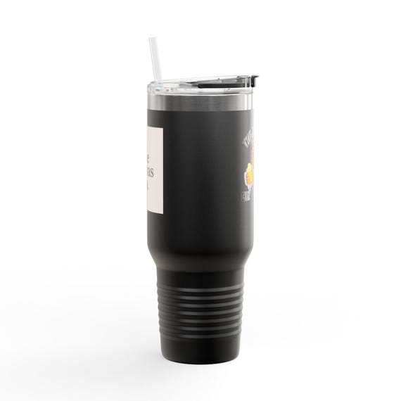 Patriotic Insulated Travel Mug - 40oz, Funny Travel Mug, Ideal Gift for Travelers, Barbecues, Patriotic Events, BBQ Parties