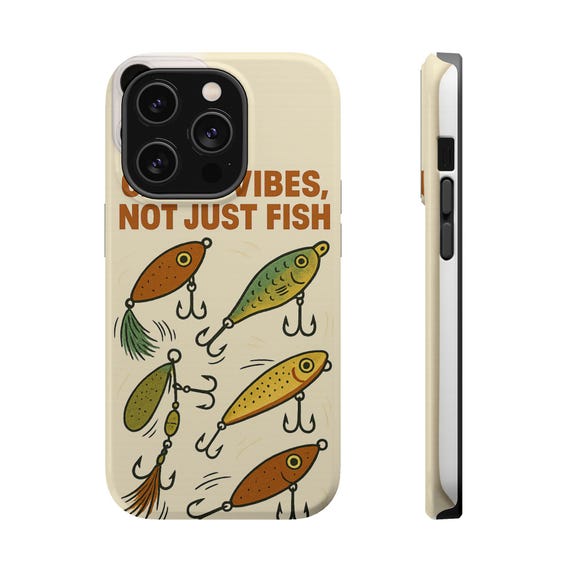 Fisherman-Core iPhone Case - Viral Fishing Lures Aesthetic - Trendy Phone Case 2025 - Vibe Canvas Co