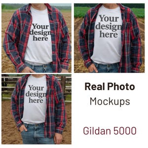 Gildan 5000 White T-Shirt Mockup, Male G500 Tshirt, Gildan 5000 mockup, Gildan 5000 T-shirt Mockup, G500 Mockup, Mens T-shirt mockup,  G500