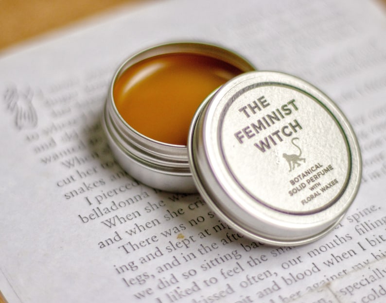 Natural Solid Perfume The Feminist Witch image 2