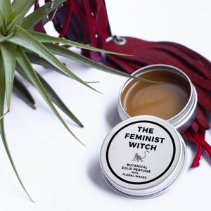 Natural Solid Perfume The Feminist Witch image 1