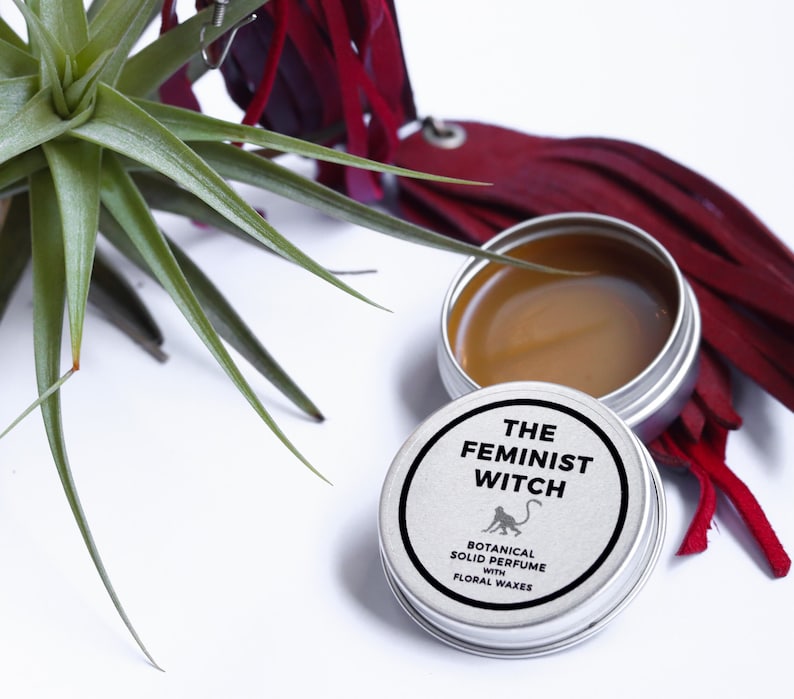 Natural Solid Perfume The Feminist Witch image 1