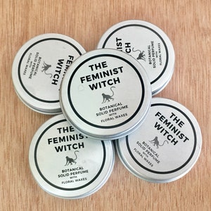 Natural Solid Perfume The Feminist Witch image 4