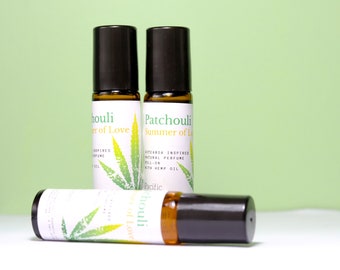 Patchouli Perfume Fragrance Oil in Roll-on Bottle