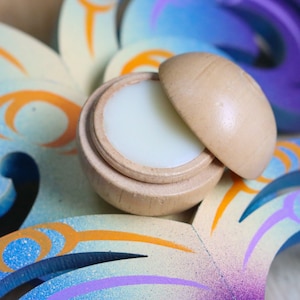 Solid Perfume | Pacific Goddess | handmade wooden pot | warm sensual fragrance