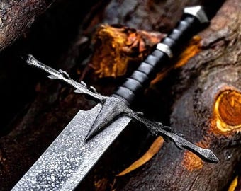 Handmade Fantasy King Sword Replica: Cosplay Collector's Gift