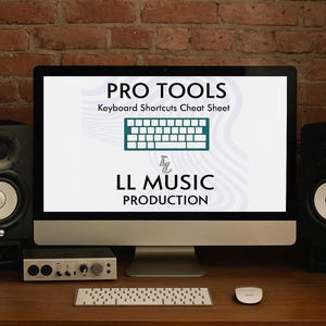 Pro Tools Keyboard Shortcut Cheat Sheet
