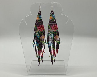 INDIE ATTIRE - Beaded Earrings - Flowers