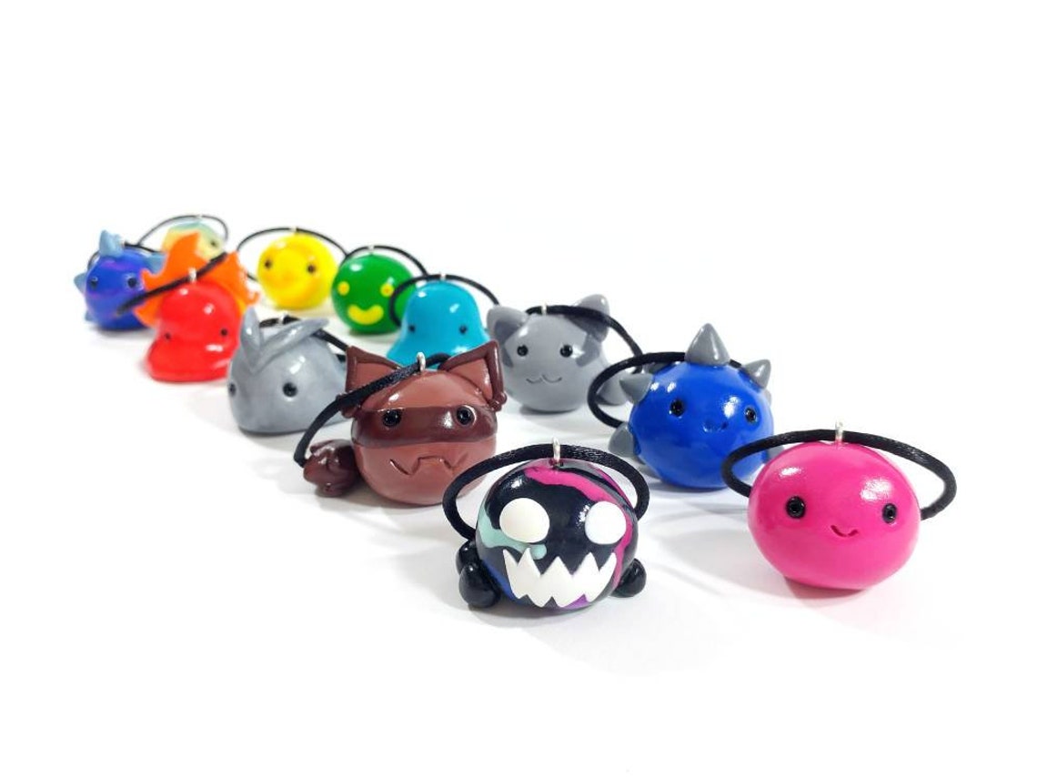 Your Choice of Slime Ornaments from Slime Rancher Etsy