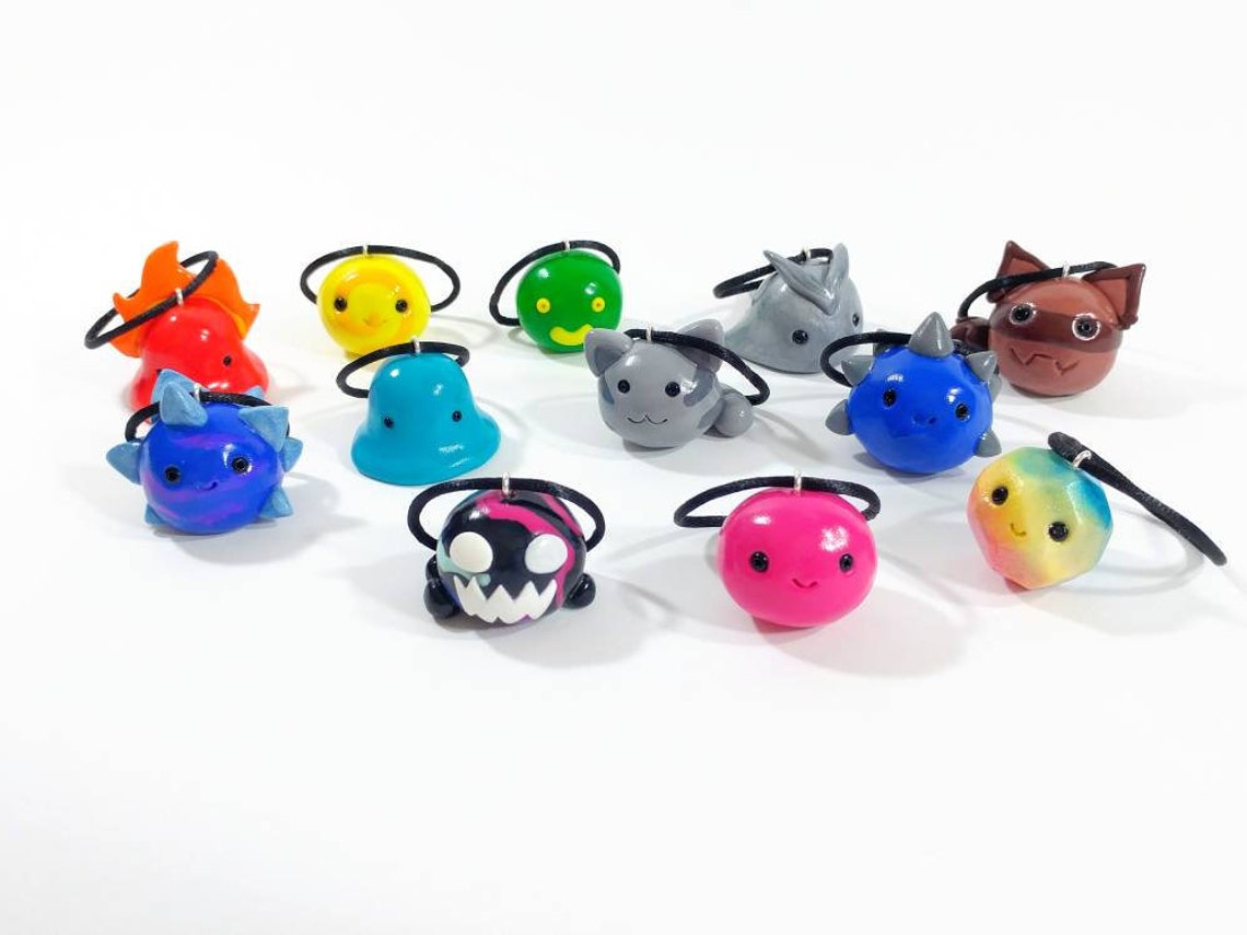 Your Choice of Slime Ornaments from Slime Rancher Etsy