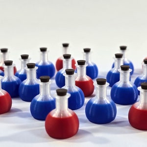 Miniature Health and Mana Potions