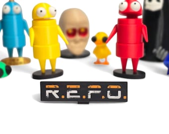 R.E.P.O. Logo Display Sign