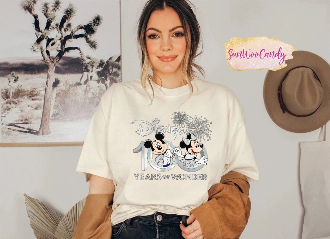 Discover Disney 100 Years of Wonder Shirt, Mickey Minnie 100th Shirt, 100 Years of Magic Shirt