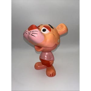 Vintage 1976 Mattel Talking Pink Panther Pull String Toy, Works