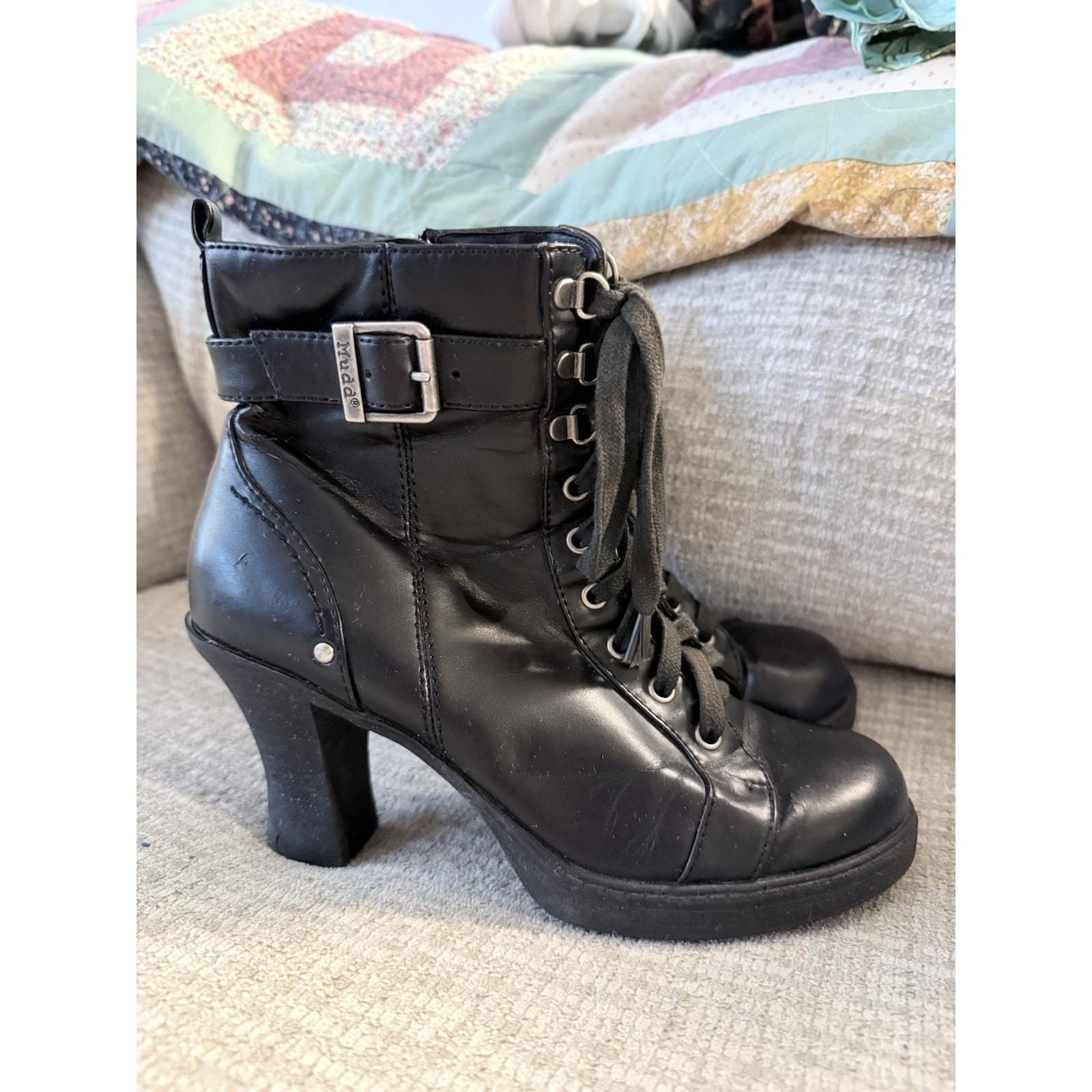 Y2k Platform Chunky Lace up Boots - Etsy