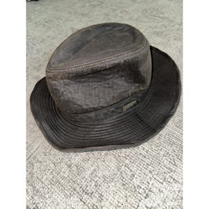 Disney Indiana Jones Adventurewear Brown Fedora Wired Brim Hat Size XLARGE