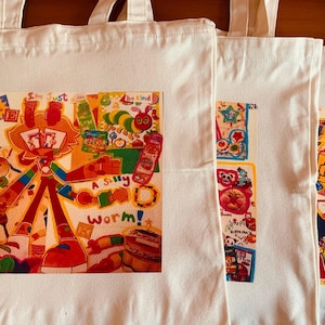 Y2K  Kidcore Custom Tote Bag