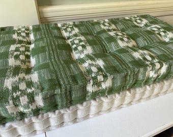 sister parish mahalo performance fabric French cushion