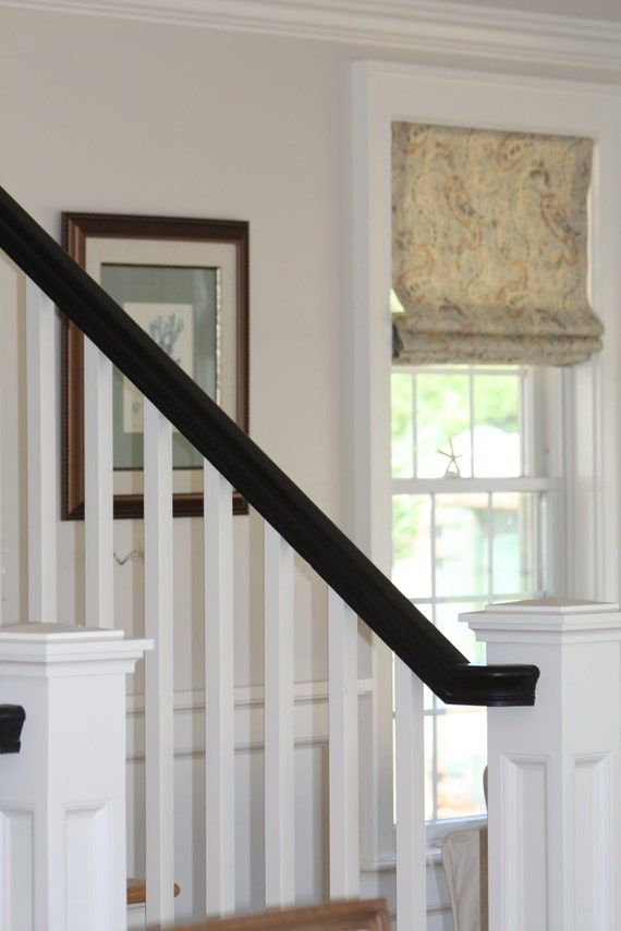 Items similar to Cordless roman shades and panels on Etsy