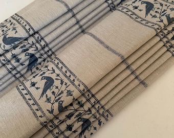 Lisa fine linen Roman shades
