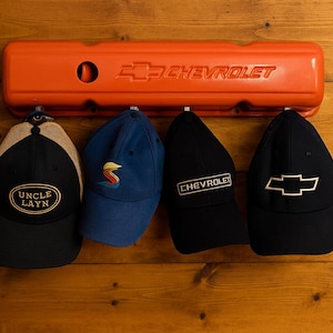 Chevy Valve Cover Hat Rack
