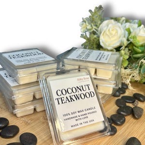 Coconut Teakwood Wax Melt