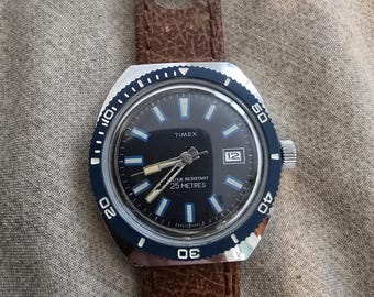 Timex 1971 Vintage Divers style watch