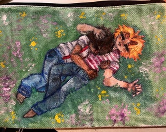 Petra/Jesskas MCSM hand-painted canvas pouches