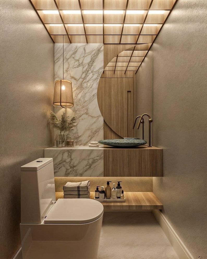 Custom Bathroom 3D Interior Design: Online Rendering Service - Etsy