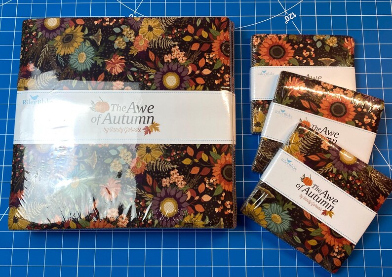 10-inch Stacker the Awe of Autumn by Sandy Gervais for Riley Blake ...