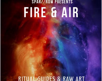 Fire & Air Ritual Guide: Spiritual Wall Art Prints (PDF Download)
