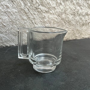 Joe Colombo Arno Glass Creamer Italy Mid Century Modern Postmodern