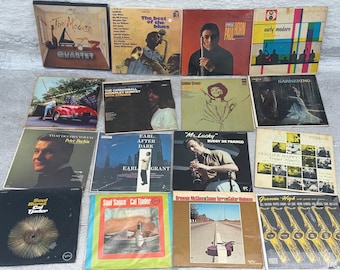 Konvolut: Vintage-Schallplatten (LPs) mit Jazz, Gospel und Blues