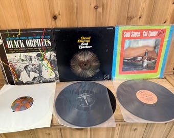 LOTTO: Dischi in vinile vintage di Latin Jazz Cal Tjader Ray Barretto Joe Cuban Sextet