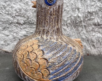 Ceramic Pottery Chicken Bird Studio 4 Quattro Bitossi Aldo Londi Raymor Bagni