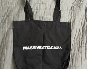 Massive Attack There Are No Enemies Anywhere Mezzanine Tour Tote Bag